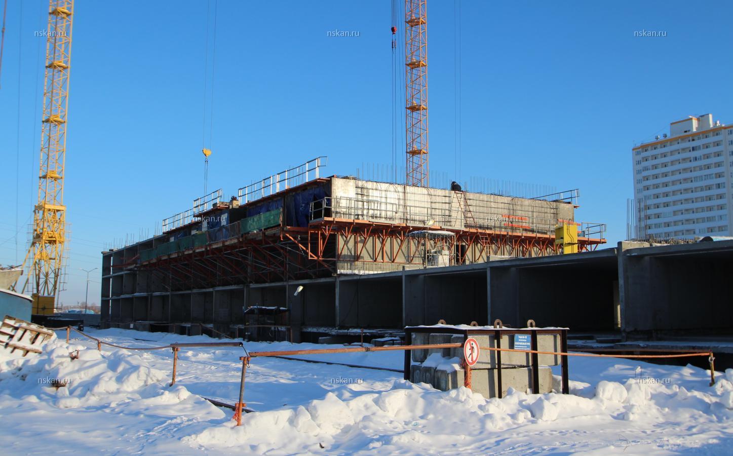 Ход строительства 6 дома Радуга Сибири