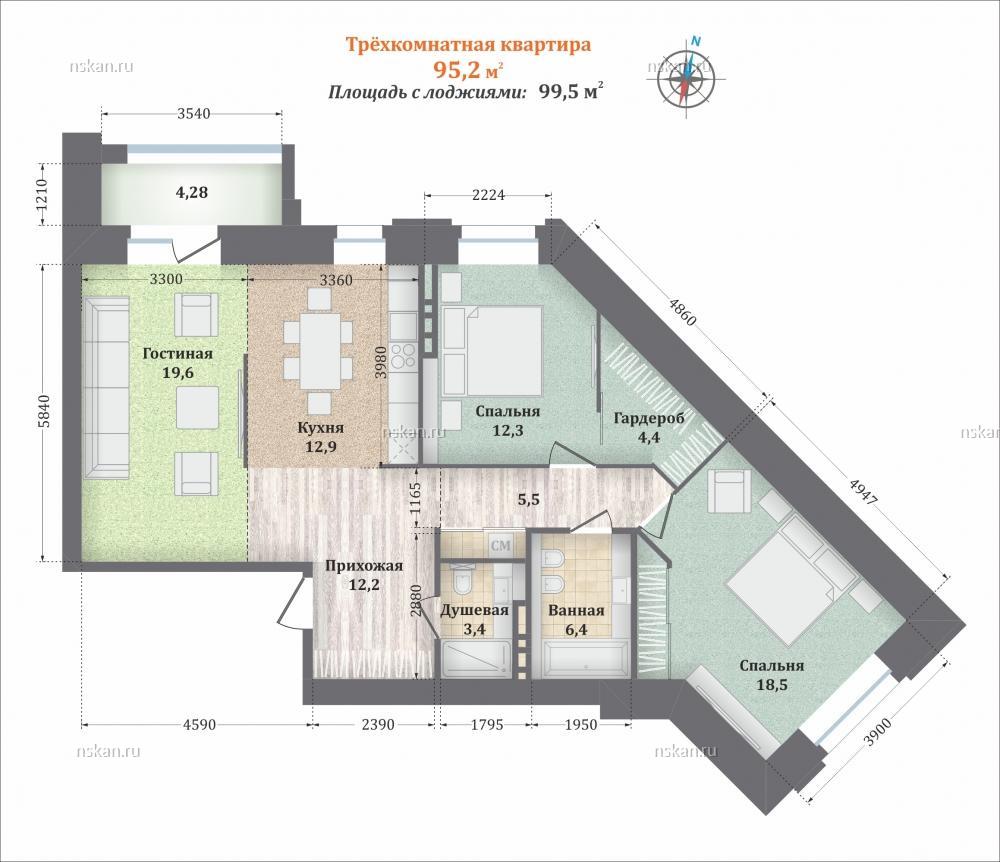 Купить Трехкомнатную Квартиру В Пышме